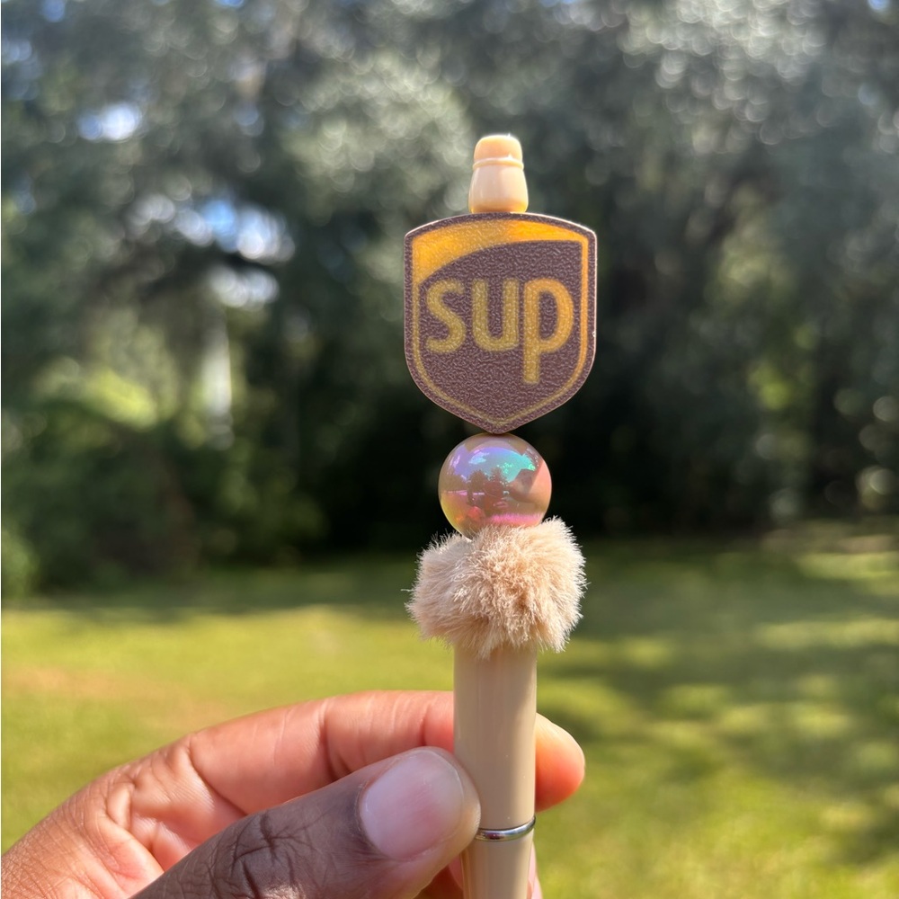 Custom Designed Pen with Sup Logo - Picture 2 of 2